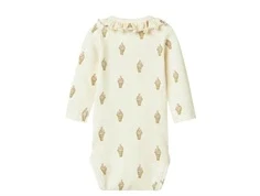 Lil Atelier body turtledove med vaffelis